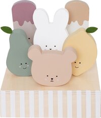 jabadabado ice cream box - Hout - 7-delig