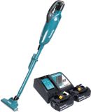 Makita DCL 283 FRT aspirateur sans fil 18 V 0,73 l sans balais + 2x batterie 5,0 Ah + chargeur