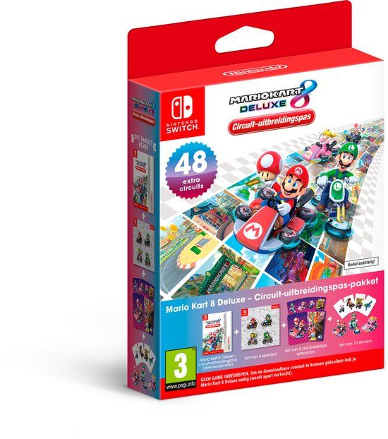 Nintendo Mario Kart 8 Deluxe - Nintendo Switch - Physical - Includes Goodies