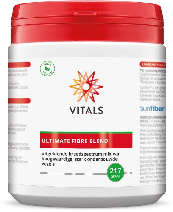Vitals Ultimate Fibre Blend - 217 gram poeder