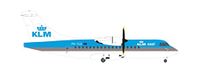 Herpa vliegtuig model KLM Exel ATR-42-300 PH-XLE schaal 1:200
