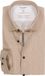 OLYMP 24/7 Level 5 body fit chemise - tricot - noga brun motif - Repassage facile - Tour de cou : 44 (Taille UE : XL)