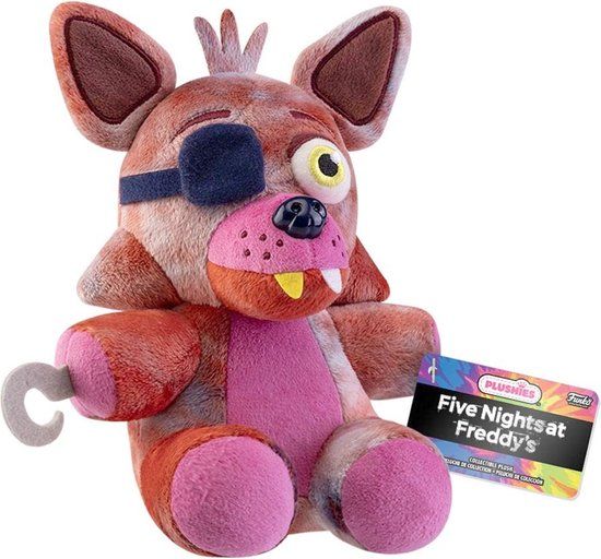 Funko Five Nights At Freddy's TieDye Foxy Plush - 18 cm
