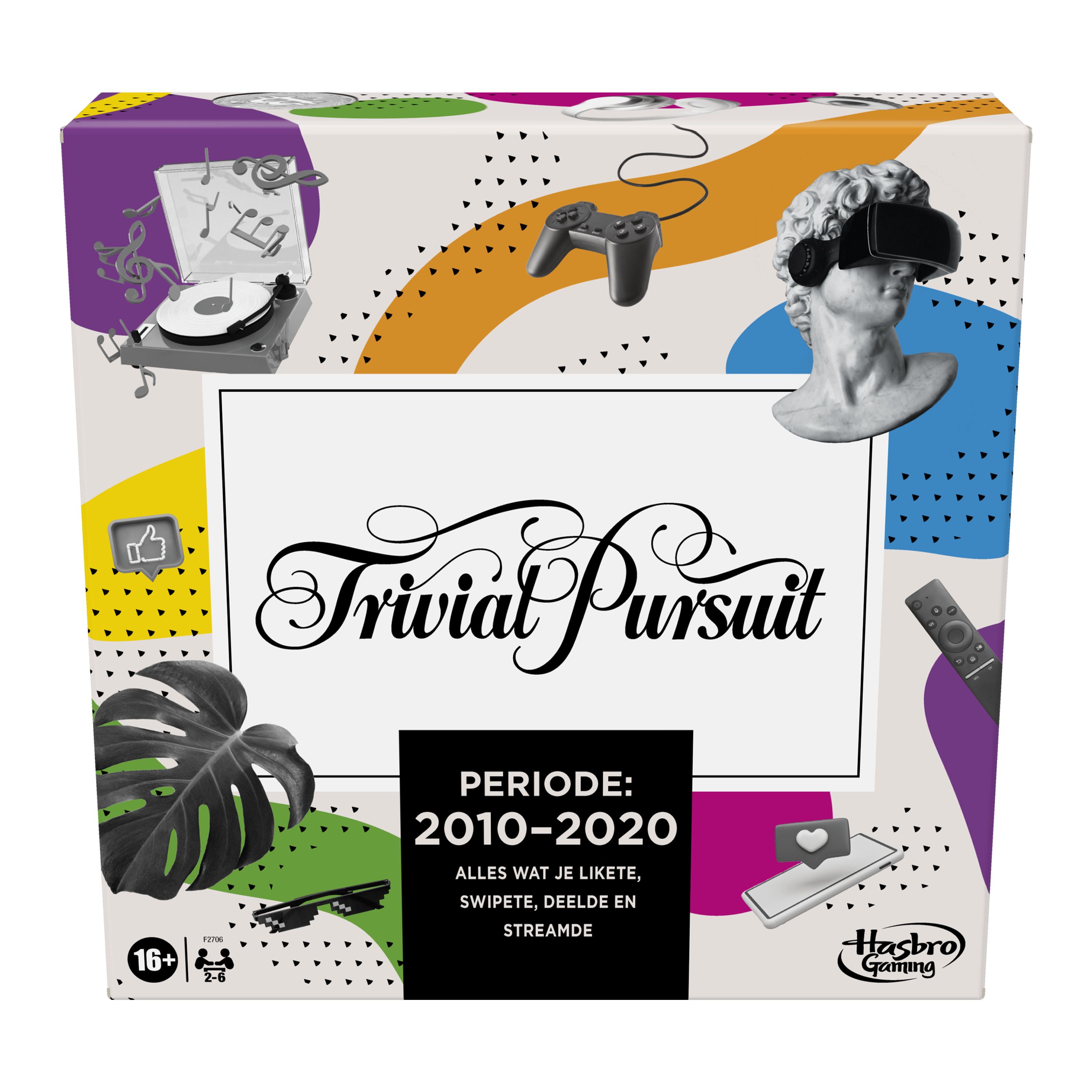 Hasbro Gaming Trivial Pursuit Decennium: 2010-2020 - Bordspel