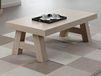 Table basse rectangulaire ORANO 135 cm orme marron