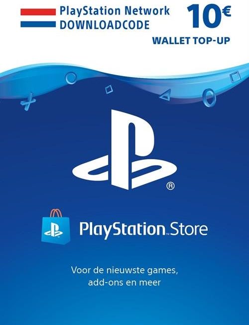 Sony PSN Voucher Card NL - 10 Euro Digitaal - 4251604136350