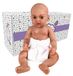 Poupée réaliste en silicone, 39 cm, 1,8 kg, garçon, avec teint de peau hâlé