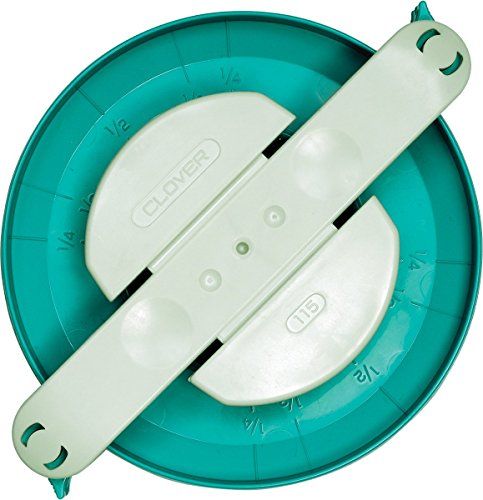 Clover 3128 clover Pom Maker Extra Large, Turquoise/Wit, 1