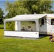Fiamma Blocker Pro Voorzetwand met groot raam 375 Grijs, wit Kunststof