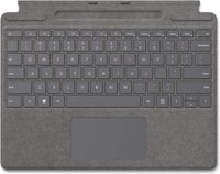 Microsoft Surface Pro 8/X Cover Alcantara + Pen - Platina