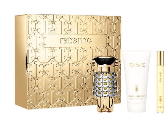 Rabanne Paco Rabanne Fame Gift Set Eau de Parfum 50ml, Body Lotion 75ml, Travel Spray 10ml