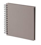 Rössler S.O.H.O. mini-fotoalbum 180x180 mm zwart taupe