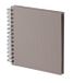 Rössler S.O.H.O. mini-fotoalbum 180x180 mm zwart taupe