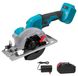 Visseuse sans balai - 125 mm - 18 V - 10800 tr/min - Profondeur de coupe 45 mm - 1 batterie - Couleur : bleu