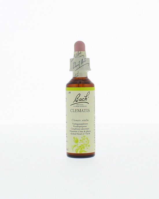 Bach Original Flower Remedies Rescue Bach Clematis Bosrank - 20 ml - Voedingssupplement