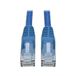 Eaton TrippLite Cat6 Gigabit Snagless Molded UTP Patch Ethernet-kabel, Blauw, 1,83 meter