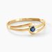 Nesryne Bague Or Jaune Saphir