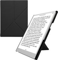kwmobile e-reader hoesje geschikt voor Remarkable Paper Pro hoes - E reader case met standaard en penhouder - Kunstleren ereader cover in zwart