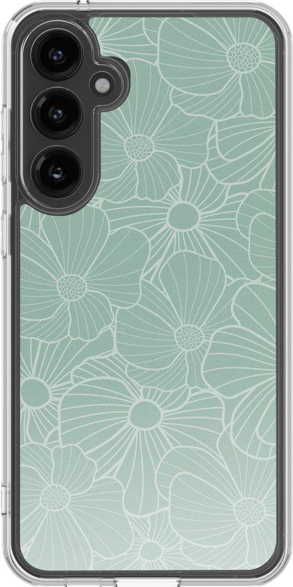 imoshion Hoesje - Geschikt voor Samsung Galaxy S23 FE - Design hoesje - Botanica