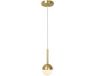 Nordlux Contina Hanglamp G9 Opaal Glas/Messing