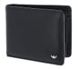 Golden Head Leren portemonnee Polo RFID Protect Scheintasche 1427 Schwarz zwart