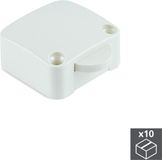 Emuca 10 stuks Porte De schakelaar wastafel 2 posities - wit