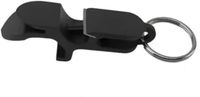 CHPN Bierfles opener - Sleutelhanger met bieropener - Shotgun sleutelhanger - Shotgun - 1 stuk - Zwart