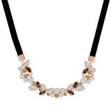 Lulu Jane Halsketting Roségoud Swarovski Kristal