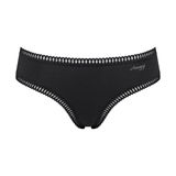 Sloggi GO Crush Hipster C6P Set van 6 Zwart Panterprint Vrouwen Katoen/Elastaan M