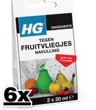 HG Fruitvliegjesval Navulling 6 stuks