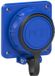 PCE 20351-8b Prise en saillie IP68 Bleu
