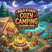 Bold & Easy Cozy Camping Coloring Book for Adults and Teens
