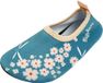 PLAYSHOES Strand-/badschoen beige / petrol / rood / offwhite