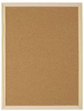 Gerimport Prikbord/memobord - kurk - bruin - 40 x 60 cm