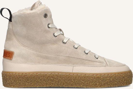 Shabbies Amsterdam Shabbies Chewy Lily Sneakers - Suède - Dames - Grijs - Maat 42