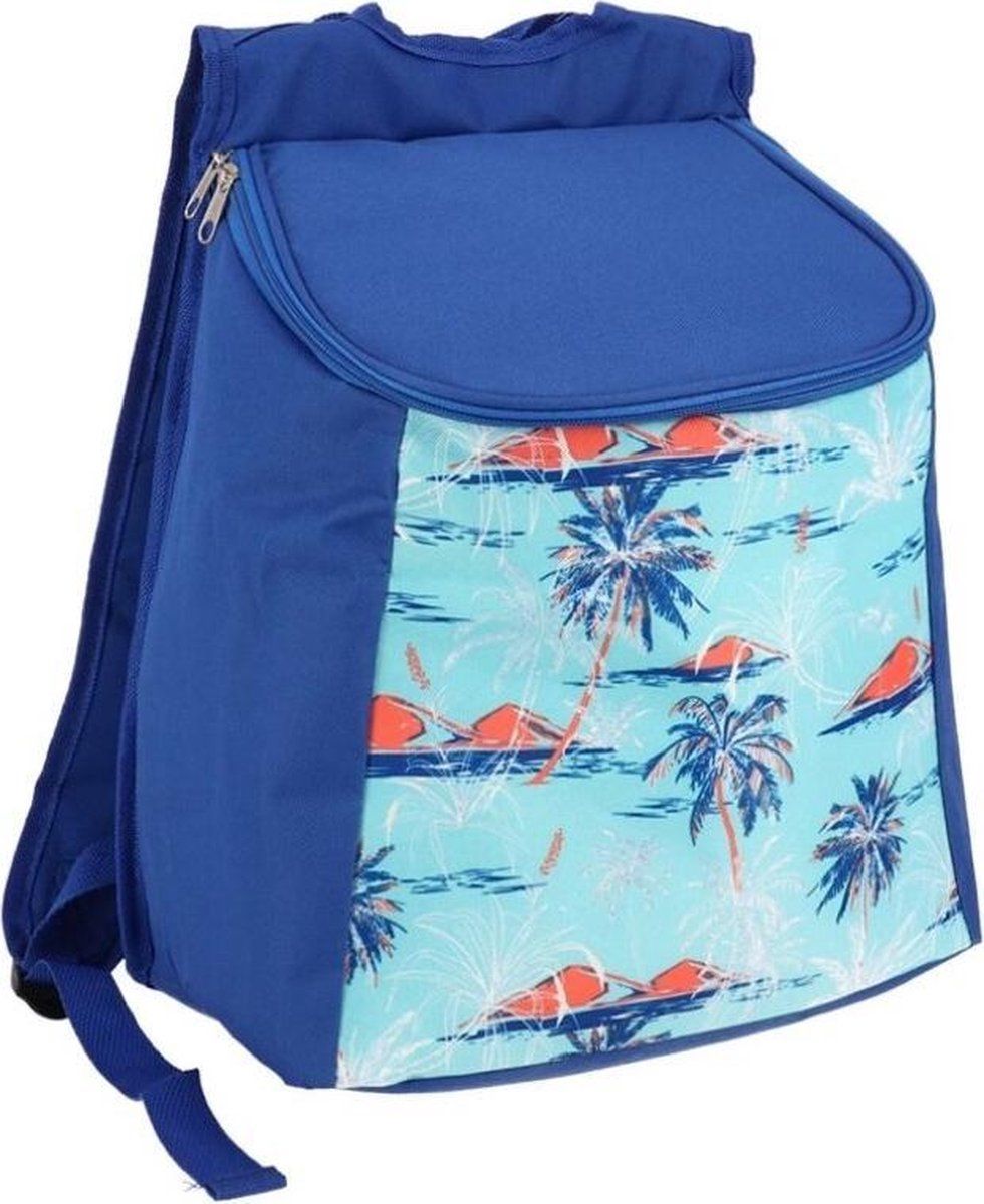 Gerimport koeltas 30 x 34 cm 12 liter polyester blauw