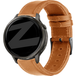 Bandz Bracelet en cuir classique pour Garmin Venu SQ (Brun)