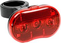 Benson Fietslamp - LED - Rood - Waterbestendig - 3 Functies