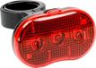 Benson Fietslamp - LED - Rood - Waterbestendig - 3 Functies