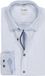OLYMP Level 5 body fit chemise - longueur de manche 7 - structure - bleu clair - Repassage facile - Tour de cou : 38 (taille UE : S)
