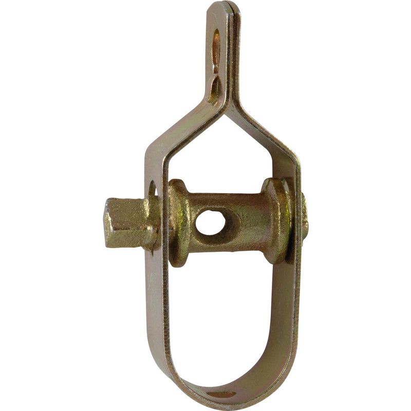 DX Bol Draadspanner Nr 1 80 mm geel gepasiveerd