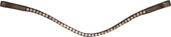 Waldhausen X Line Frontriem Glam, Bruin/Perzik