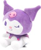 Hello Kitty Kuromi Plush, 16 cm, paars zacht speelgoed