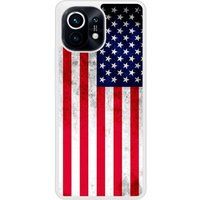 Xiaomi Mi 11 Drapeau usa Verstevigd hoesje met sublimatie bedrukking