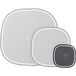 Manfrotto LL LR1250 Pannello Circolare, Diametro 30 cm, Grigio Neutro/Bianco