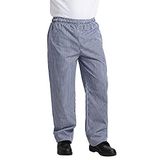 Whites Chefs Clothing Vegas unisex koksbroek blauw-wit geruit L