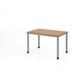 Hammerbacher Bureau met 4 ronde poten - 120x80 cm