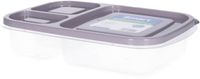 Hobby Life Boîtes de conservation - 1.15L - 3 compartiments - Gris
