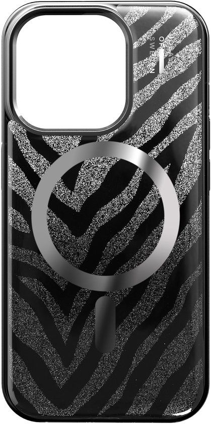 iDeal of Sweden Clear Case Limited MagSafe iPhone 15 Pro Zebra Mystique