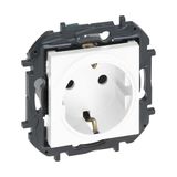 LEGRAND Verpakking met 5 stopcontacten 2P+T, 16 A, monoblok, voor inbouwmontage, serie Niloé Step, wit, 398301B